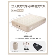 PRELOVED Kasur Pompa Matras Tidur Kasur Angin Pompa Tiup Double Air Bed Bisa Tahan 300kg