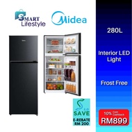 《Save 4.0》Midea 280L  2 Door Refrigerator MDRT345MTB30