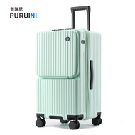 Eeuisna กระเป๋าเดินทางความจุมากเปิดด้านหน้ากระเป๋าเดินทางขนาด30นิ้วผ่านการตรวจสอบสำหรับทั้งหญิงและชา