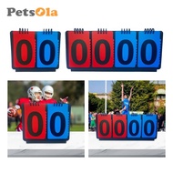 [PETSOLA] Multi-sport Scoreboard, Flip Number Scoreboard, Durable Table Scoreboard for Volleyball , 