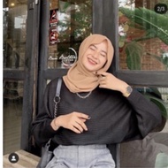 Eline batwing-Knit batwing Shirt