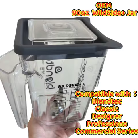 OEM 90oz WildSide+ Jar for Professiona/Classic/Designer/Commercial/Blendtec Q-series825 ES3 EZ600 Re