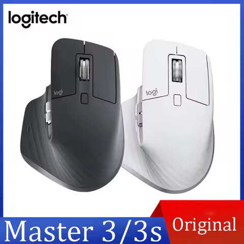 Original Logitech MX Master 3S /MX Master 3 Wireless Mouse 8000 DPI Auto-Shift Scroll Wheel Wireless