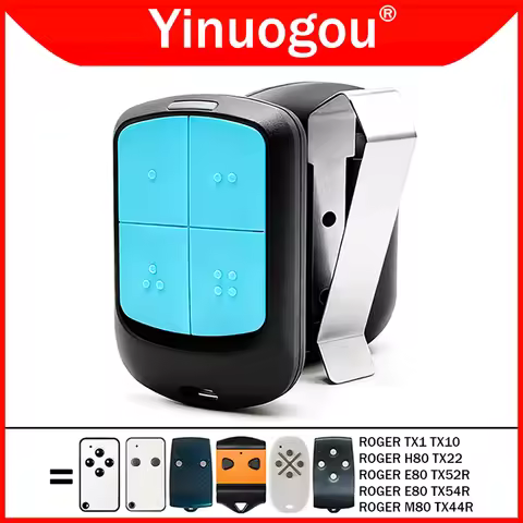 ROGER Remote Control ROGER E80 TX52R TX54R TX22 TX10 TX1 M80 H80 Garage Door Electric Gate Remote Co