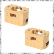 [I O J E] 18mm Brass Oldham Coupling Z- T8 Lead Screw Hot Bed Coupler for  3 V2 CR10 CR10S Pro 3D Pr