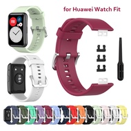 Compatible with Huawei Watch Fit Straps, Silicone Replacement Wrist Bands for Huawei Watch Fit with Tools