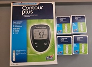 香港行貨(繁體中文)Contour Plus血糖機+血糖紙50張×4盒