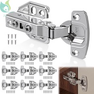 10 Pack Efficient Soft Close Hinge Stainless Steel Soft Closing Cabinet Hinge for Home Cabinet Door 