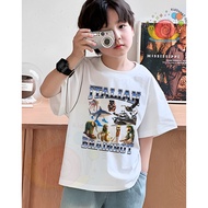 Factory Direct Baju Tshirt Budak Lelaki 【Tung Tung Sahur Brainrot Meme tralalero tralala】 Cotton Pri