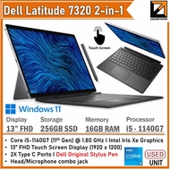 DELL LATITUDE 7320 2-in-1 LAPTOP (1 YEAR WARRANTY T&C) 13" FHD Touchscreen Core™️ i5-11th Gen Win 11
