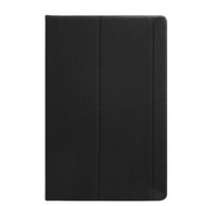 samsung galaxy tab s6 lite book cover two view / case sarung tablet - black
