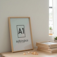 A1 Wooden Photo Frame A1 Wooden Photo Frame 59.4 x 84.1 cm Natural Pine Wood Frame