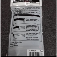 BADMINTON GRIP - YONEX TOWEL GRIP AC402EX AC 402 EX OVERGRIP ORIGINAL