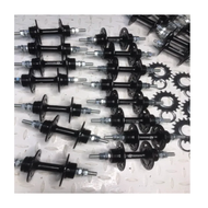 Hub Fixed gear Feiyafu 32 lỗ trước sau cho xe fixed - Đen (Bộ)