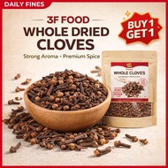 Premium Whole Cloves 3F FOOD Bold Aroma, Spicy-Sweet Flavor for Cooking, Tea, Health Benefits