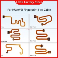Bestp- For AAA Fingerprint Flex Cable For HUAWEI Honor 8x Honor V20 Nova3 nova 3i nova4 nova 3e Fingerprint Sensor