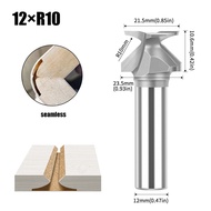 1PC 6mm 12mm 1/2" 1/4" Shank Arc Bending Integrated Router Bit Forming Tool Arc Bending Router Bit f