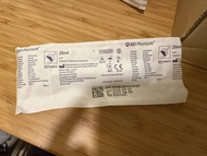 BD Plastipak 20ml Syringe 餵食針筒 28支
