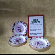 Melamine flower dinner plate 22cm Mega Store