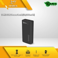 DMES DB2 2.4A 20000mAh Dual USB Output Type C and Micro USB Input Fast Charging Powerbank, Over Charge Protection