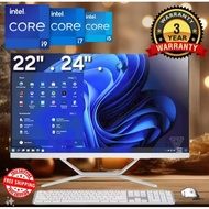 22/24inch I5 i7 i9 ALL IN ONE PC COMPUTER ( 3 YEAR WARRANTY) (New)