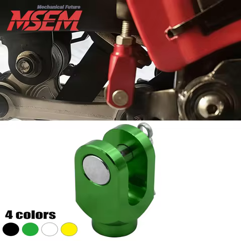 CNC Rear Brake Clevis Pedal Rod Connector For Suzuki RM85 RM125 DRZ400 Kawasaki KX85 KX125 KLX250 Mo