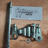 Set Komplit As Roda Belakang Bos Bushing dan Setelan Rante Untuk Yamaha RXK RX king