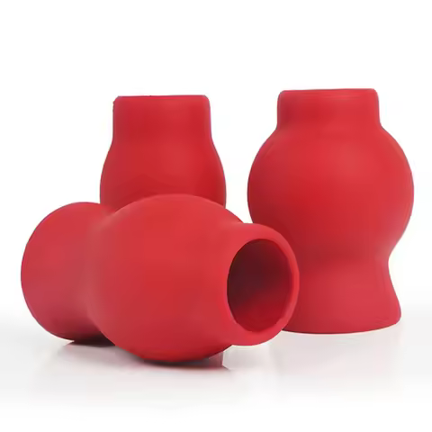 Fisting Hollow Anal Plug 8/9/10cm Huge Hollow Butt Plug for Women Men Liquid Silicone Vagina Anal Pe