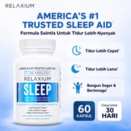 Relaxium Night Wellness for Adults Supplement 60 Capsules | Magnesium Glycinate, Magnesium, Melatoni