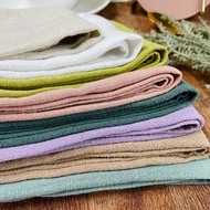 Cloth Table Napkin, Cotton Linen Table Napkin for Everyday Use, 1pc