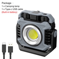 Asafee COB LED Flashlight Outdoor Camping Light 1500LM Torch Waterproof Lamp Rechargeable Lantern Re