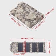 4/6-Fold 100W 80W 60W Foldable Solar Panel  USB 5V Solar Charger Portable Solar Cell  for Camping Hi