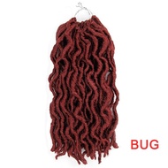 Goddess Gypsy Curly Faux Locs Crochet Braids Hair Dreadlocks Giả Tóc Dreads Xoăn Màu Vàng Dài Cho Ph