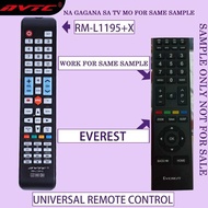 Universal remote control for EVEREST smart tv remote na gagana sa tv mo