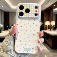 Leather Texture Casing Corning Style Slim Elegant Girl phone case For Samsung S25 S26 S24 S23 S22 Ul