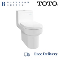 TOTO OMNI+ One-piece Toilet Bowl with Seat Cover CW895PJ