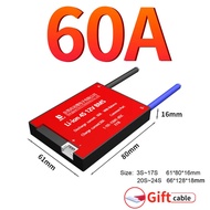 Daly 18650 BMS 10S 36V 12V 24V 48V 60V 4S 5S 6S 7S 8S 13S 14S 15S 16S Li-Ion LiFePo4 LTO 60A 80A 100