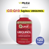 Coenzyme Q10 Qunol Mega CoQ10 100 mg 100/120 Softgels