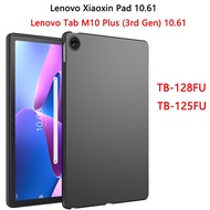 Soft Silicone Shell For Lenovo Tab M10 Plus 3rd Gen 2022 10.61 TB-128FU TB-125FU Flexible Tablet Case For Xiaoxin Pad 10.61