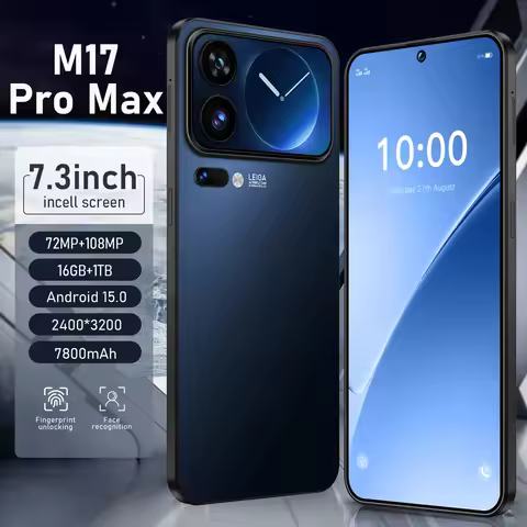 2026 New Hot M17 Pro max original intelligent 4G 5G Snapdragon 8 Gen4 8000mAh battery dual card dual
