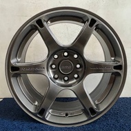 RAYS TE037 DURA Sport Rim 15x7JJ ET35 (8H100/114.3) color: Hyper Black,Black