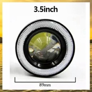 (P U T L)Car LED Fog Light Fog Light COB Chip Fog Light Blue Light