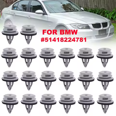 20x Interior Door Card & Trim Panel Fastener Clips For BMW E88 F45 E36 E46 E90 E91 F32 F33 F82 E60 E