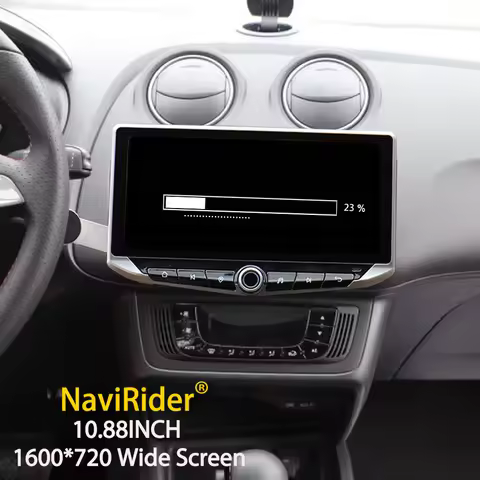 10.88" Qled Screen For Seat Ibiza 2008 - 2015 Android Video Player Bluetooth Type-C Charging Mobile 