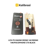 Meetoo - LCD+TS XIAOMI REDMI 14C/REDMI 14R/POCOPHONE C75 BLACK