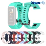 YOUECE Silicone Strap  Smart Watch Accessories Wristbands Wrist Strap for HUAWEI Band 4 ADS-B29 Hono