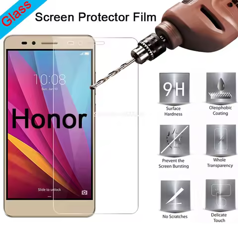 Tempered Glass for Honor 8X 7X 6X 5X 4X 3X Max Phone Film Protective Screen Protector Film for Huawe