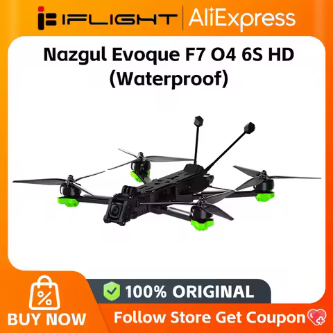 IFlight Nazgul Evoque F7 O4 Pro Drone Waterproof Version Borg Mini F7 FC V1.1 FC Borg 60R 4-IN-1 ESC