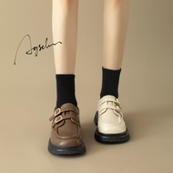 loafer bata official store Kasut musim bunga dan musim luruh yang tebal