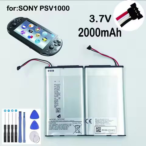 OSTENT 3.7V 2210mAh SP65M Rechargeable Li-ion Battery Replacement for Sony PS Vita PSV 1000 Console